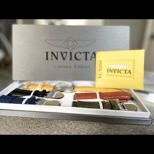 Mens Lupah Invicta Limited Edition watch with 5 bands